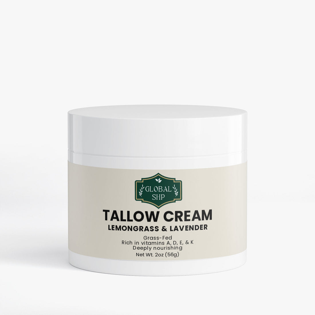 Tallow Cream Lemongrass & Lavender - Global Shop