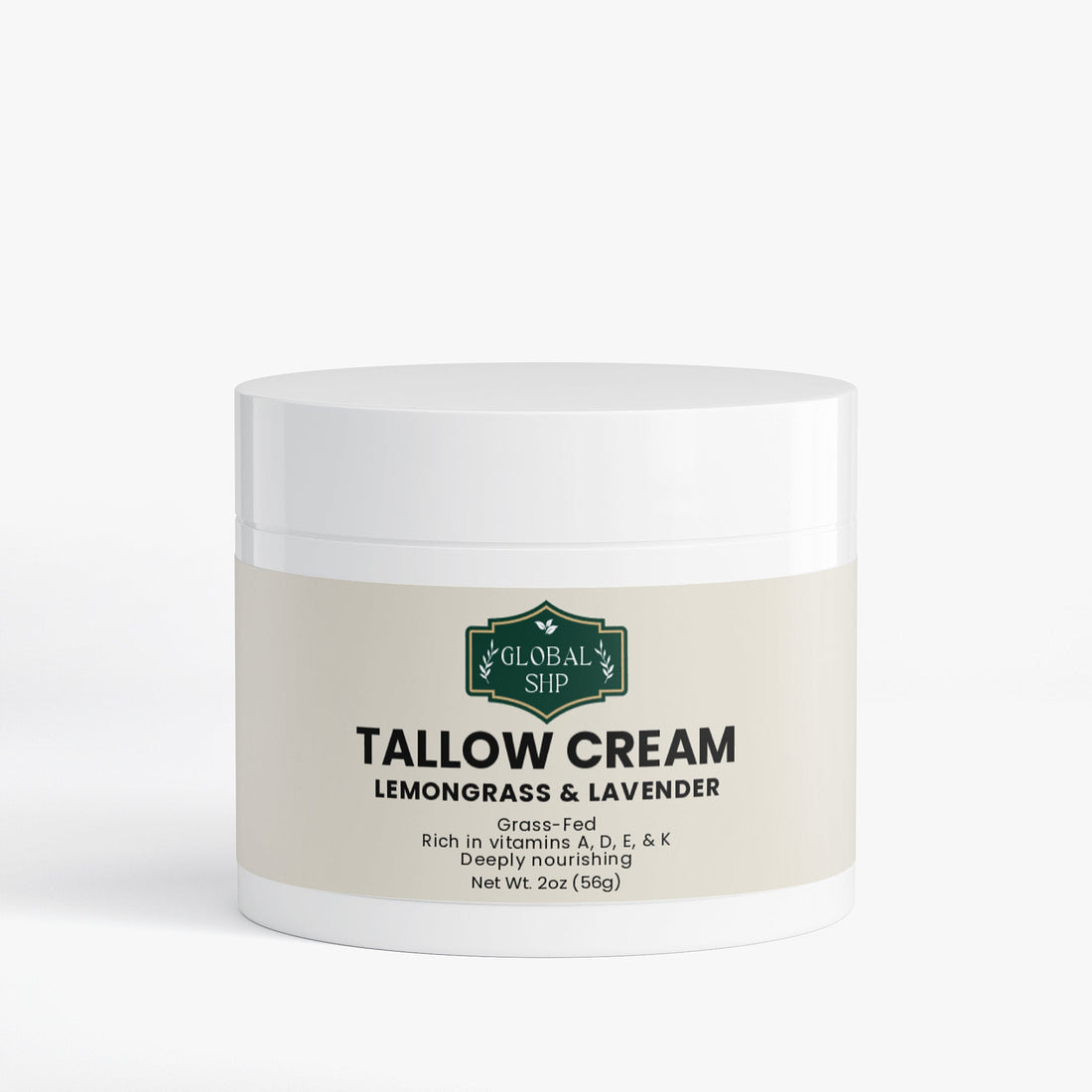 Tallow Cream Lemongrass & Lavender - Global Shop